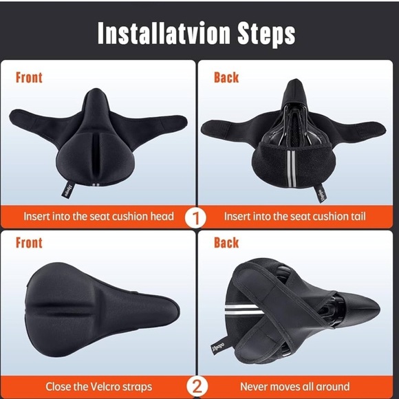 🆕 Jjpopo Bike Seat Cushion - Picture 6 of 11